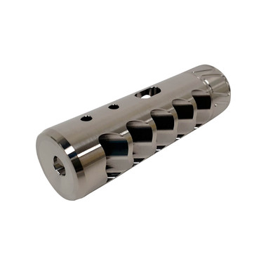 Spearhead Junction Self Timing Muzzle Brake 5 Port 5/8-24 Stainless