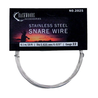 Backwoods Snare Wire - Stainless Steel 20'