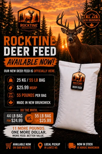 RockTine™ Deer Feed — 25 kg / 55 lb