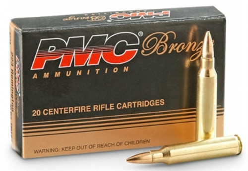 PMC Bronze .223 Rem 55gr FMJBT