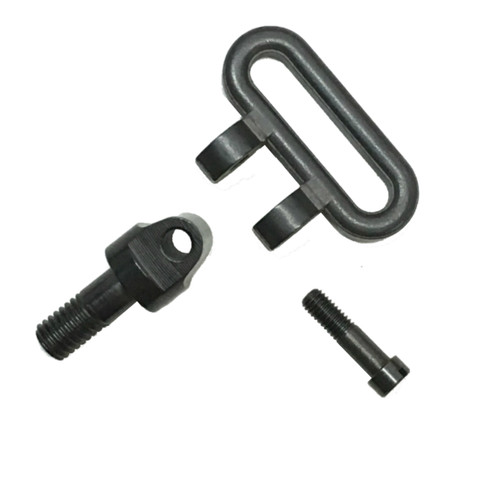 VicBre 6 stuks snelsluiting riemgespen metalen sling draaipunten voor geweer en jachtgeweer, 2,5 cm