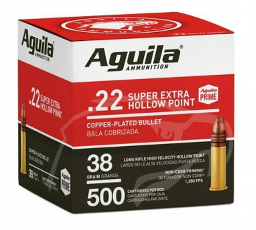 Aguila Super Extra Hollow Point HV .22LR