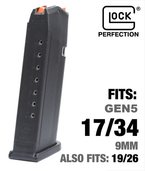 Glock G17 Gen 5, G34 9mm Magazine