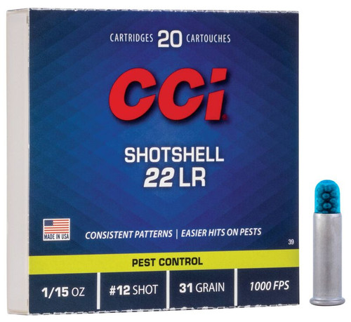 CCI .22LR Shotshell Ammunition