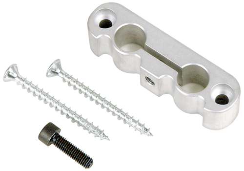 Anschutz Stock Extension Set: Clamping Piece with Screws