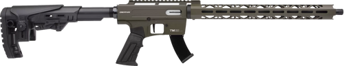 Derya TM22 .22LR Semi-Auto Rifle 18" Barrel, Olive Drab Green