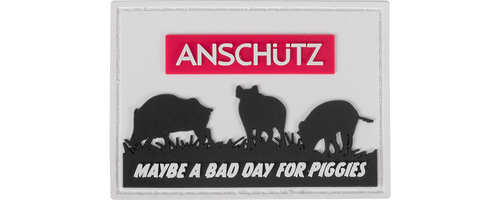Anschutz  Patch Rubber/Velcro "Maybe a Bad Day"