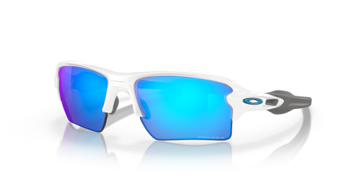 Oakley Flak® 2.0 XL Polished White Frame/Prizm Sapphire Lenses