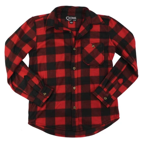 Backwoods Lumberjack Shirt, Red - Large