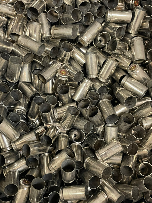 Previously Fired Nickel Cases 2kg - 9mm Luger
