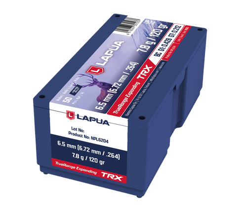 Lapua 6.5 mm (.264) 7.8g / 120gr N583 TRX TrueRange Expanding