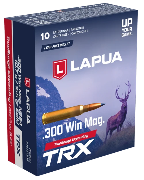 Lapua .300 Win Mag 10.7g (165gr) TRX