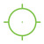 XPS2-0 GREEN w/ 68 MOA Ring- 1 MOA Dot