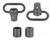 1" Standard Push Button Swivel Set with Bases 1" Standard Push Button Swivel Set with Bases