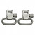 1" Locking Swivel Set Nickel 1" Locking Swivel Set Nickel