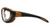 Carhartt Carthage Safety Glasses – Black / Tan Frame – Clear Anti-Fog Lens