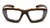 Carhartt Carthage Safety Glasses – Black / Tan Frame – Clear Anti-Fog Lens