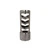 Spearhead Self Timing Muzzle Brake 4 Port Stainless 5/8-24