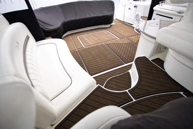 fishing boat, flooring options, orthodek custom marine decking