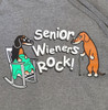 Dachshund Hoodie Senior Wieners Rock 