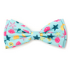 Seashells Dog Bow Tie