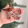 Gingerbread Dachshund Ornament Gingerbread Dachshund Ornament