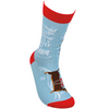 Dachshund Throw the Snow with a Bottle of Merlot Holiday Socks Dachshund Throw the Snow with a Bottle of Merlot Holiday Socks