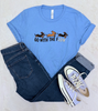 Go with the Flow Dachshund T-Shirt