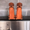 Hot Dogs Dachshund Salt and Pepper Shakers