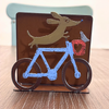 Whimsical Wiener Bicycle Napkin Holder