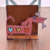 Whimsical Weenies Bone & Hearts Napkin Holder
