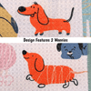 Dachshunds Dog Speak Kitchen Towel