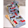Weenie Wonderland Christmas Dachshunds Kitchen Towel