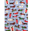 Weenie Wonderland Christmas Dachshunds Kitchen Towel