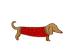 Dachshund Enamel Pin