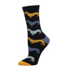 Dachshund Socks Bamboo Crew