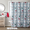 Snow Many Dachshunds Shower Curtain and Hooks Snow Many Dachshunds Shower Curtain and Hooks