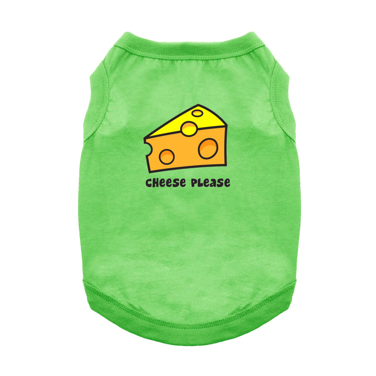 Cheese Please Dachshund Dog Tank T Shirt