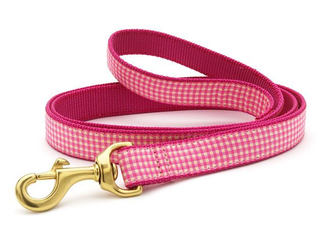 pink dog lead