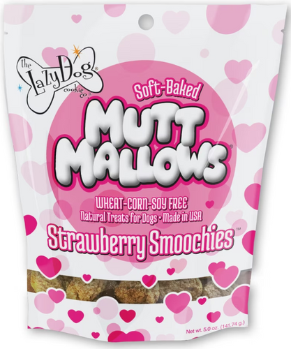 Lazy Dog Strawberry Smoochies Dog Treats