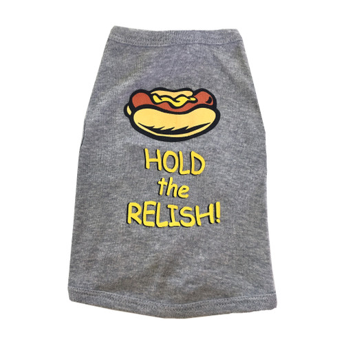 Dachshund Hold the Relish Dog Tank