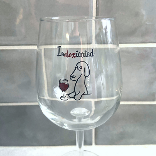 Indoxicated Dachshund Wine Glasses