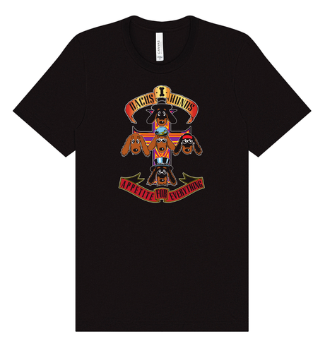 Appetite for Everything Dachshund T-Shirt