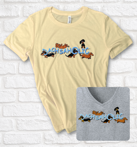 Dachsaholic Dachshund T-Shirt