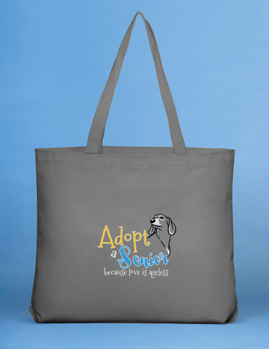 Adopt a Senior Dachshund Tote Bag