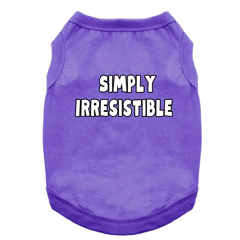 Simply Irresistible Dog Tank T-shirt