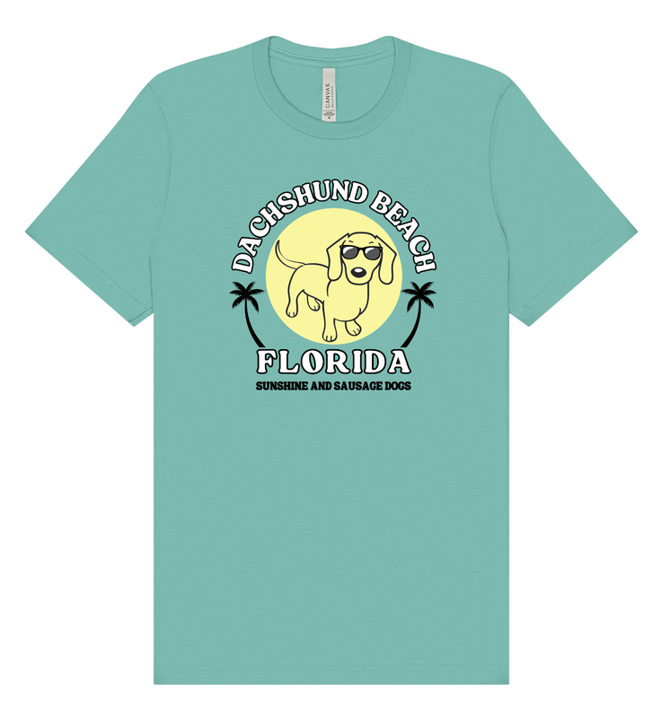 Dachshund Beach T-Shirt