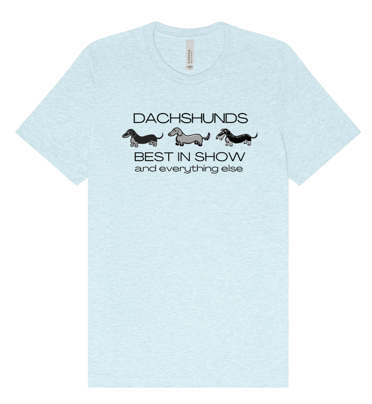 Dachshunds Best in Show and Everything Else T-Shirt