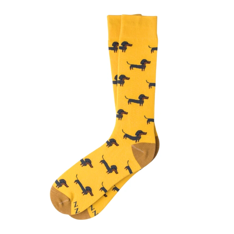 Men's Little Weenie Dachshund Socks