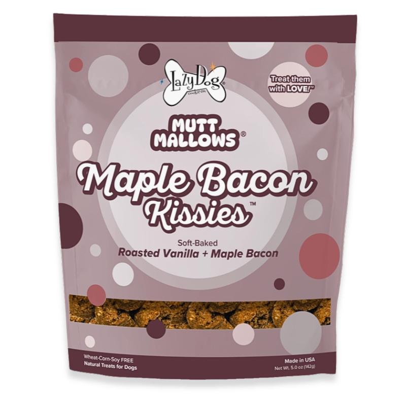 Lazy Dog Maple Bacon Kissies Dog Treats